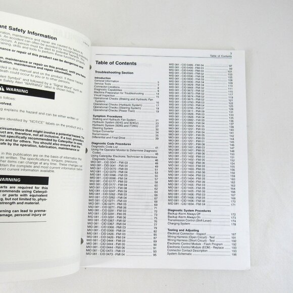 Caterpillar Troubleshooting IT28G Integrated Toolcarrier and Wheel Loaders 2003 - Picture 5 of 8